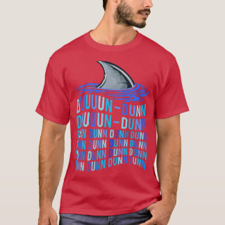Shark Fin Sharks Sound Fish Spoof Noise T-Shirt