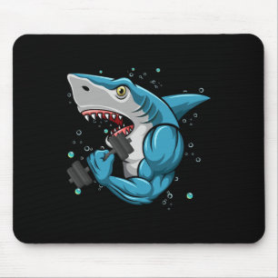Shark Gym Powerlift Weightlift-Bodybuilding Mousepad