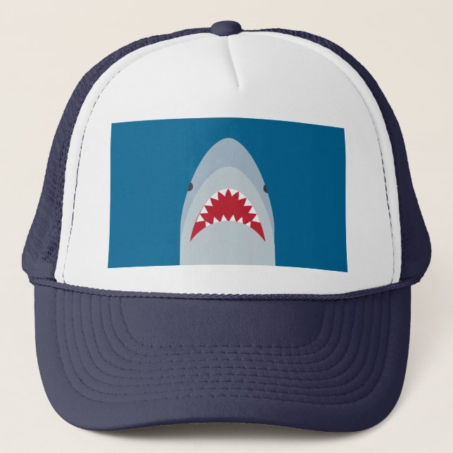 Shark Hat Truckerkappe (Vorderseite)