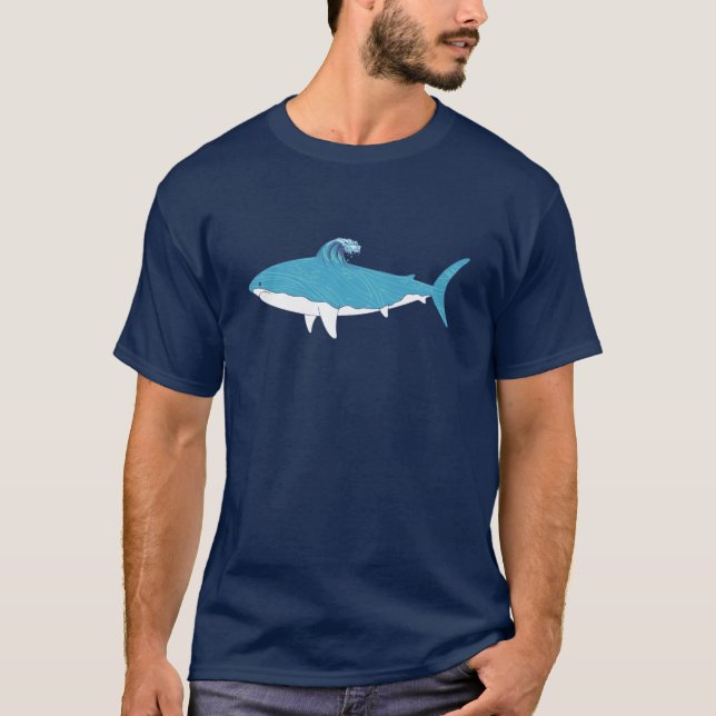 Shark Illustration T - Shirt (Vorderseite)