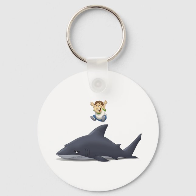 Shark Jumper Schlüsselanhänger (Vorderseite)