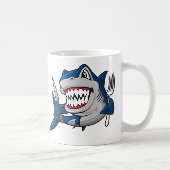 Shark Kaffeetasse (Rechts)
