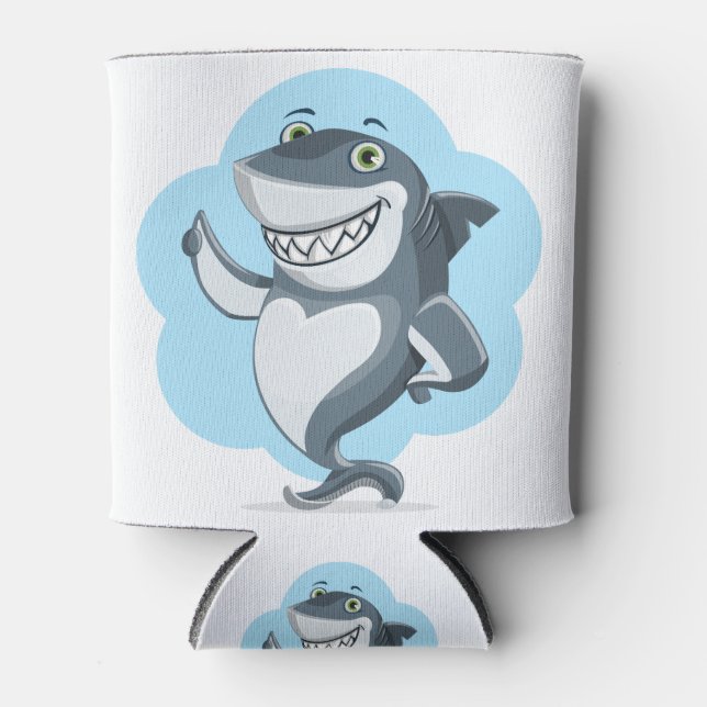 Shark Laughing Dosenkühler (Vorderseite)