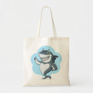 Shark Laughing Tragetasche