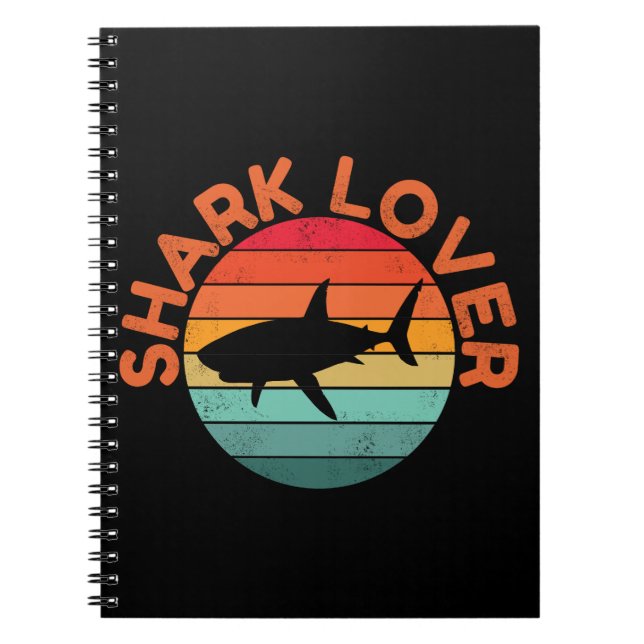 SHARK LOVER NOTIZBLOCK (Vorderseite)