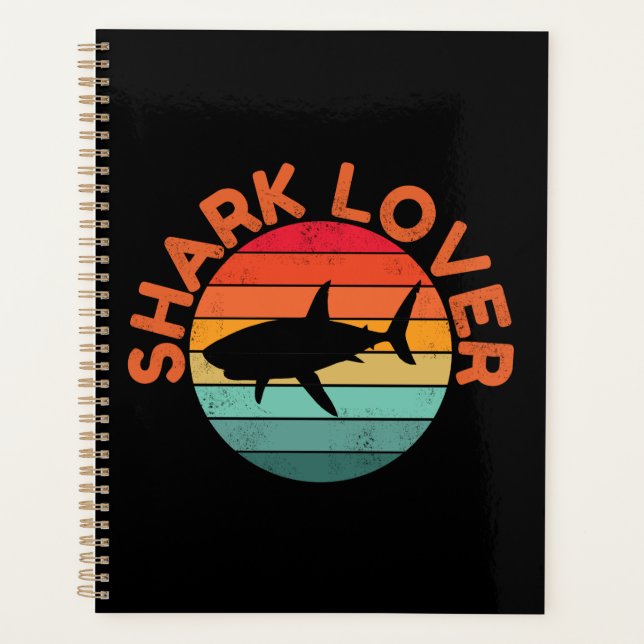 SHARK LOVER PLANER (Vorderseite)