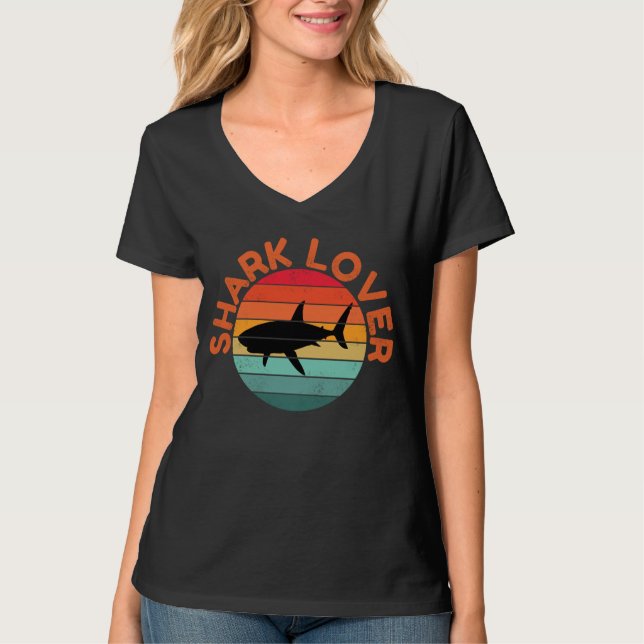 SHARK LOVER T-Shirt (Vorderseite)