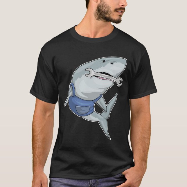 Shark Mechanic Tool T-Shirt (Vorderseite)