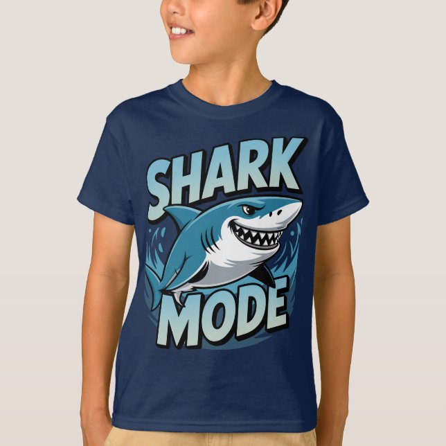 Shark Mode T-Shirt (Vorderseite)