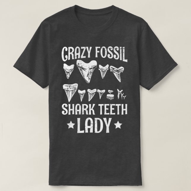 Shark Motiveth Collection Design für ein Megalodon T-Shirt (Design vorne)