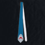 Shark Novelty Neck Tie Krawatte<br><div class="desc">Hai, groß, weiß, Cartoon, Ozean, Fisch, cool, phantastisch</div>