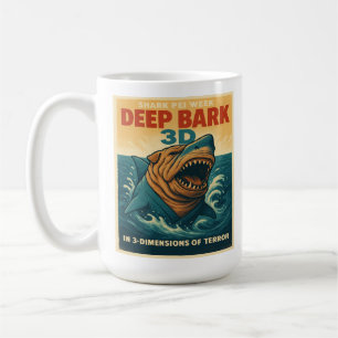 Shark Pei Week: Deep Bark 3D Kaffeetasse