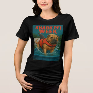 Shark Pei Week: Hinterhoffehler Tri-Blend Shirt