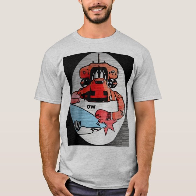 Shark Punch Robot Shirt (Vorderseite)