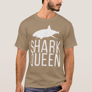 Shark Queen Shark Lover T-Shirt