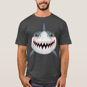 Shark Schwanz Gear Teeth Smile Funny T-Shirt