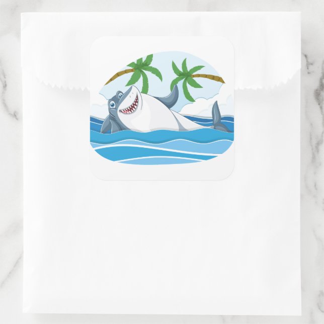 Shark Stickers (Tasche)