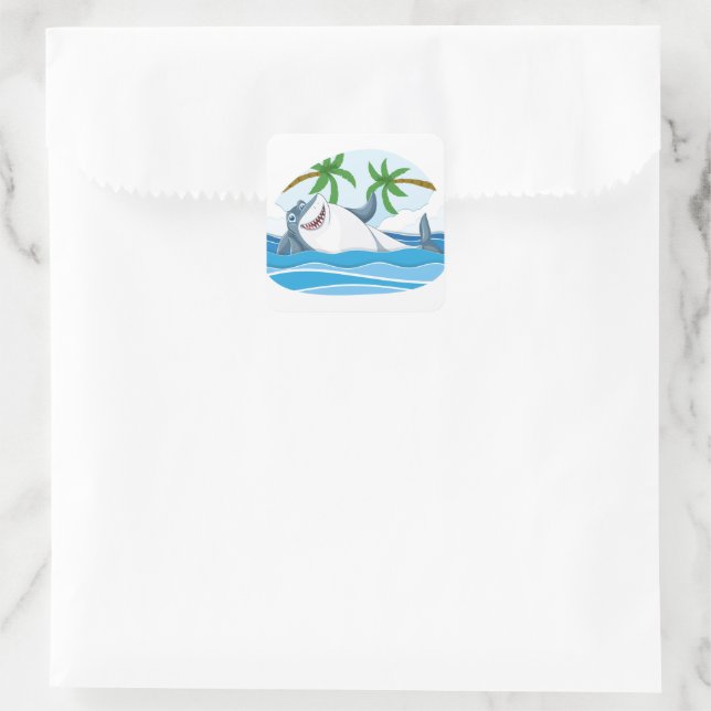 Shark Stickers (Tasche)
