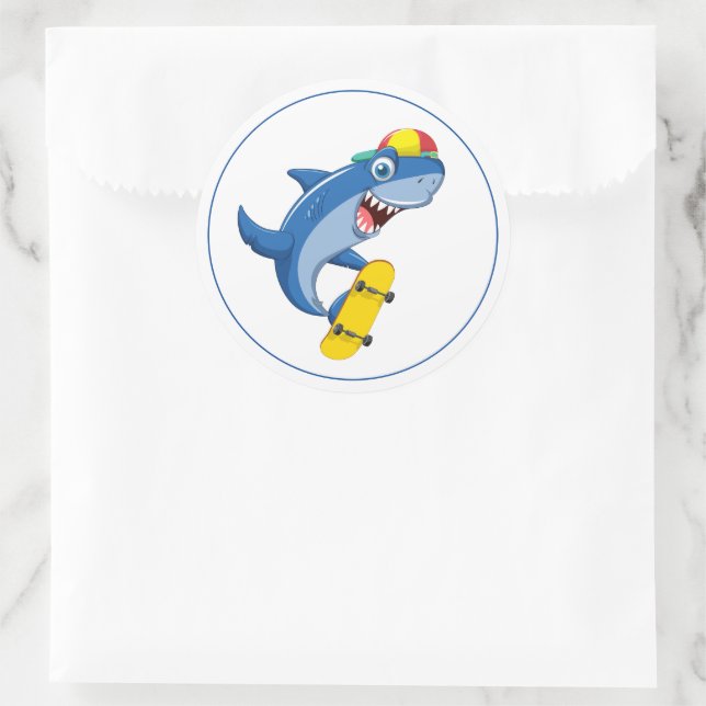 Shark Stickers (Tasche)