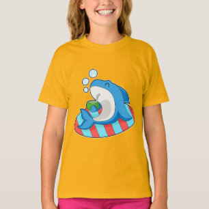 Shark Summer Coconut T-Shirt