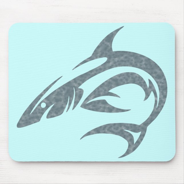 Shark Tattoo Mousepad (Vorne)