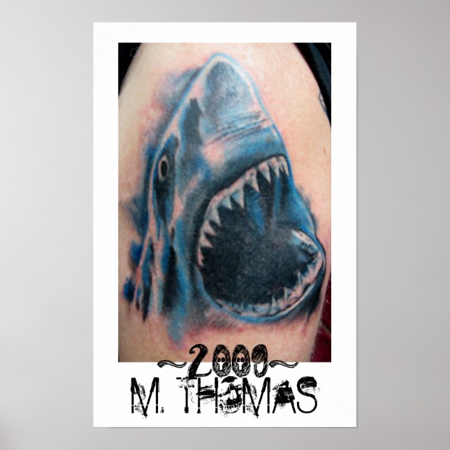 Shark Tattoo Poster (Vorne)