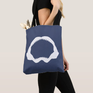 Shark Teeth Blue White