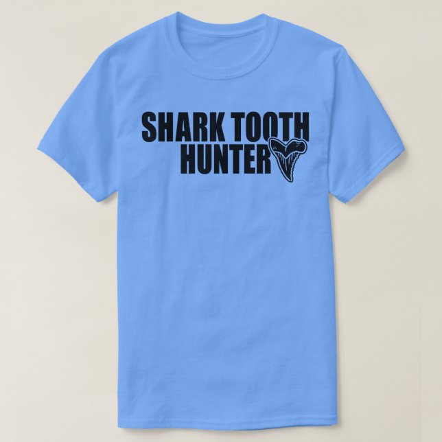 Shark Teeth Hunter Shark Teeth Collector Paleontol T-Shirt (Design vorne)
