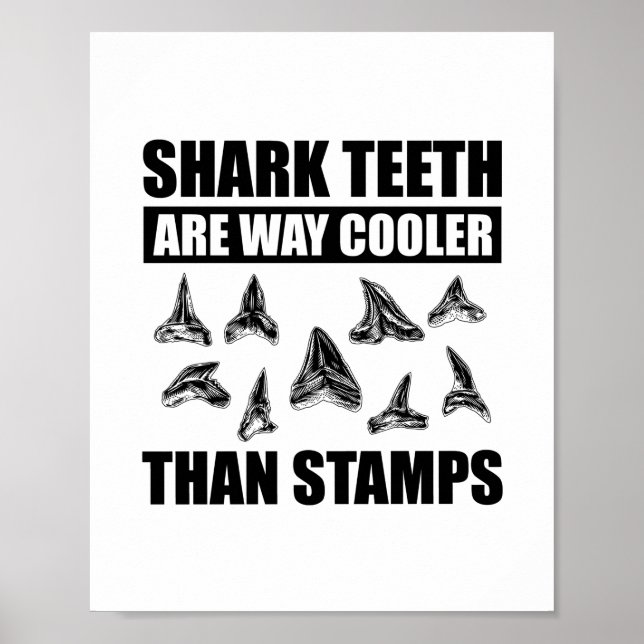 Shark Teeth Poster (Vorne)