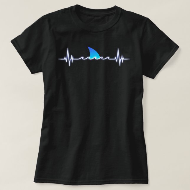 Shark Tshirt, Shark Shirt, Shark Lover Gift, Shark T-Shirt (Design vorne)