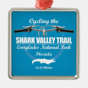 Shark Valley (H2) Ornament Aus Metall
