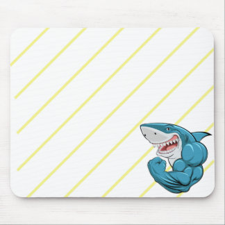 "Shark Zone Mouse Pad – Fierce Focus, Ocean Style" Mousepad