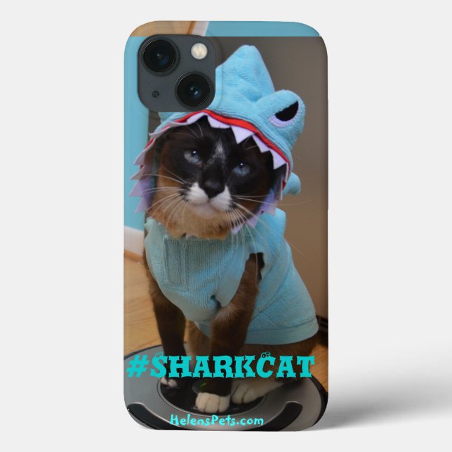 #SharkCat iPhone 6 Fall iRobot Roomba Fahrer-Katze Case-Mate iPhone Hülle (Rückseite)