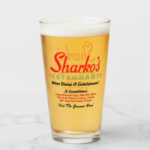 Sharko's Restaurants, 3 Lokale, Illinois Sharko Glas