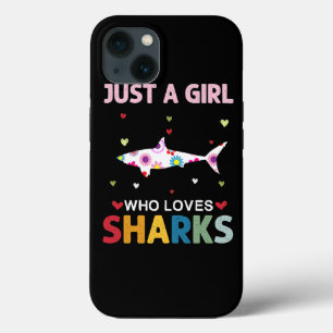 Sharks Lover Just a Girl Who Lieben Sharks Daisy F Case-Mate iPhone Hülle