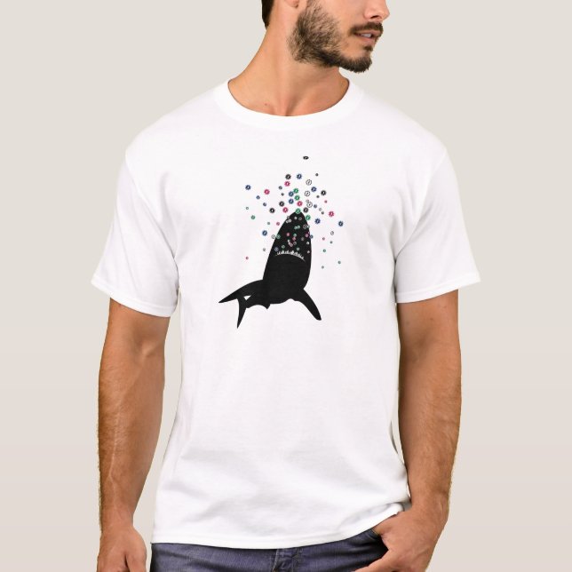 Sharks+pecezoides T-Shirt (Vorderseite)