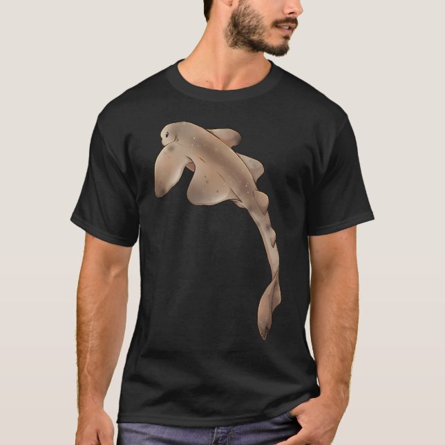 SharkTober Tag 2 Engelshark T-Shirt (Vorderseite)