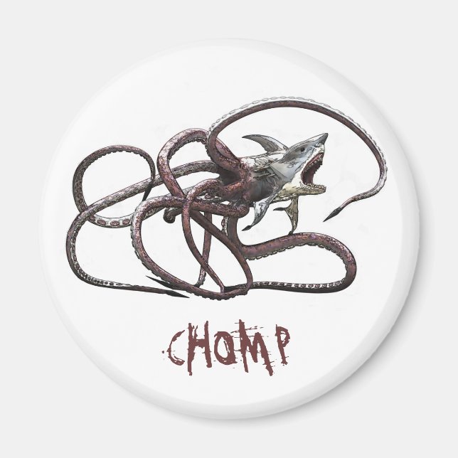 Sharktopus CHOMP-Magnet Magnet (Vorne)