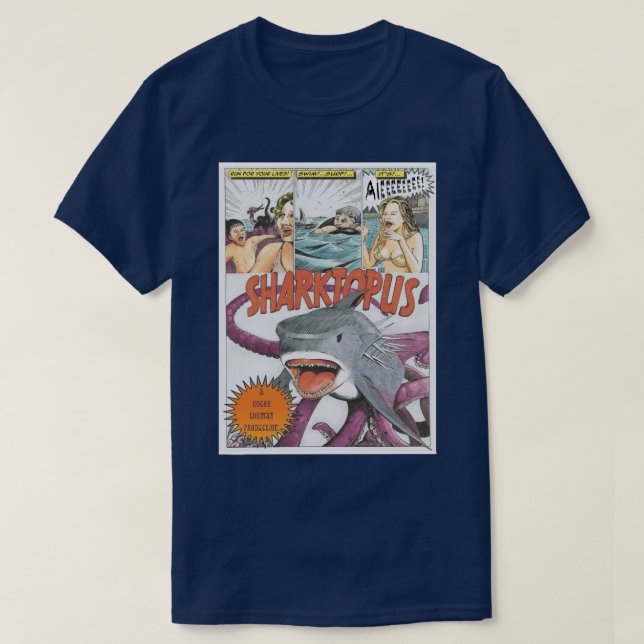 Sharktopus lob T-Shirt (Design vorne)