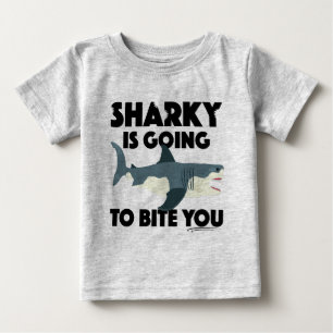 Sharky wird Ihnen Design beibringen - Baby Fine Je T-shirt