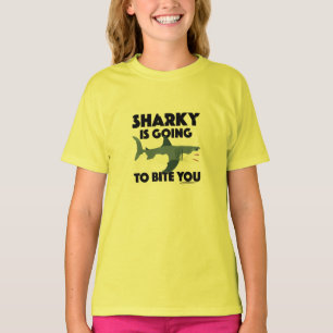 Sharky wird Ihnen Design beibringen - das Grundpri T-Shirt