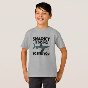 Sharky wird Ihnen Design beibringen - Kids's Basic T-Shirt