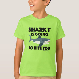 Sharky wird Ihnen Design beibringen - Kids's Basic T-Shirt