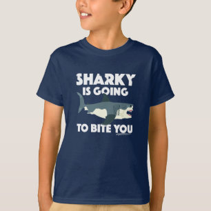 Sharky wird Ihnen Design beibringen - Kids's Basic T-Shirt