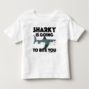 Sharky wird Ihnen Design beibringen - Kleinkind Fi Kleinkind T-shirt