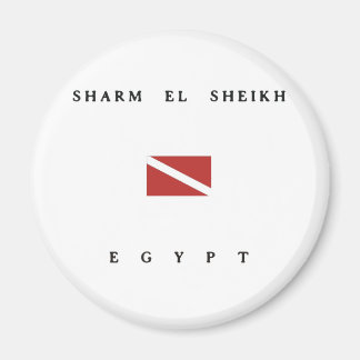 Sharm el Sheik Egypt Scuba Dive Flag Magnet