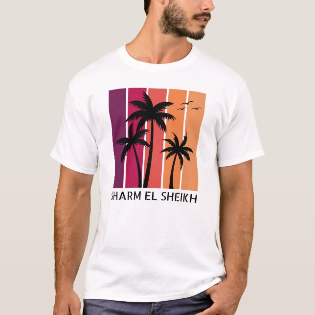 Sharm El Sheik Vintag Sunset T - Shirt (Vorderseite)