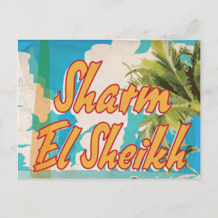 Sharm El Sheikh - Ägypten Vintage-Reisepostkarte Postkarte