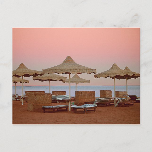 Sharm Sunset Postkarte (Vorderseite)