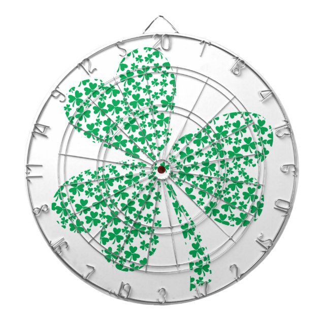 Sharmocks für den St. Patrick's Day Dartscheibe (vorne)
